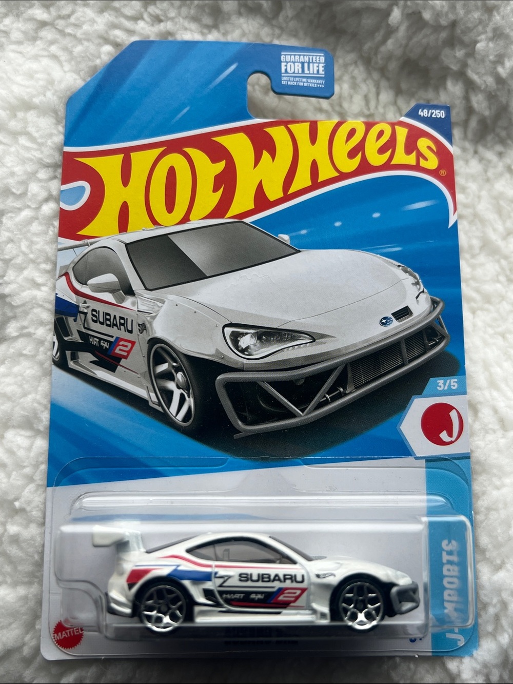 Subaru BRZ Race Car -  Hot Wheels